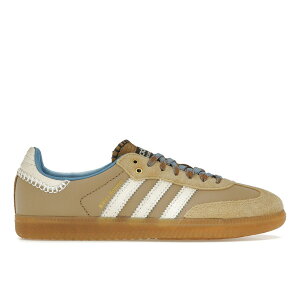 adidas �A�f�B�_�X �����Y �X�j�[�J�[ �yadidas Samba Nylon Wales Bonner Desert White�z �T�C�Y US_7(25.0cm) Desert White/Wonder White/Ash Blue