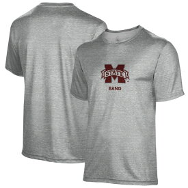 プロスフィア メンズ Tシャツ トップス Mississippi State Bulldogs Band Name Drop TShirt Gray