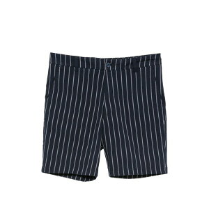�{�X �����Y �J�W���A���p���c �{�g���X Kane pinstripe-pattern shorts Blue