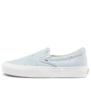 Vans �o���Y �����Y �X�j�[�J�[ �yGeoff Mcfetridge x Vans Unisex Vault OG LX Slip-on Shoes White VN0A45JK92R�z �T�C�Y US_10.5(28.5cm)