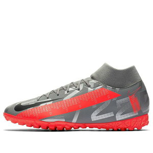 Nike �i�C�L �����Y �X�j�[�J�[ �yNike Mercurial Superfly 7 Academy TF Turf 'Grey Red' AT7978-906�z �T�C�Y US_10.5(28.5cm)