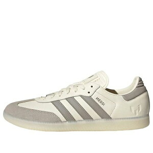 adidas �A�f�B�_�X �����Y �X�j�[�J�[ �yadidas x Lionel Messi Samba 'Cream White' JQ0266�z �T�C�Y US_10.5(28.5cm)
