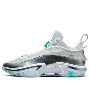 Air Jordan �W���[�_�� �����Y �X�j�[�J�[ �yGuo Ailun x Air Jordan 36 Low PF 'White Hyper Jade' DM9032-130�z �T�C�Y US_11(29.0cm)