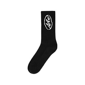 �A���e �A���g���[�v �����Y �C�� �A���_�[�E�F�A Logo-detail socks Black