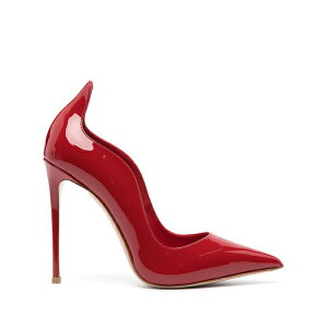 �� �V�� ���f�B�[�X �p���v�X �V���[�Y Ivy 120mm suede pumps Red