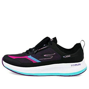 Skechers �X�P�b�`���[�Y ���f�B�[�X �X�j�[�J�[ �y(WMNS) Skechers Go Run Pulse Fast Stride 'Black Multi' 128658-BKMT�z �T�C�Y US_5.5(22.5cm)