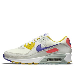 Nike �i�C�L ���f�B�[�X �X�j�[�J�[ �y(WMNS) Nike Air Max 90 'Summit White Multi' DA8726-100�z �T�C�Y US_W_10