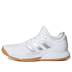 adidas �A�f�B�_�X ���f�B�[�X �X�j�[�J�[ �y(WMNS) adidas Court Team Bounce White/Silver EH2602�z �T�C�Y US_5.5(22.5cm)