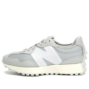 New Balance �j���[�o�����X ���f�B�[�X �X�j�[�J�[ �y(WMNS) New Balance 327 Retro Trainers 'Grey White' WS327JA1�z �T�C�Y US_8(25.0cm)