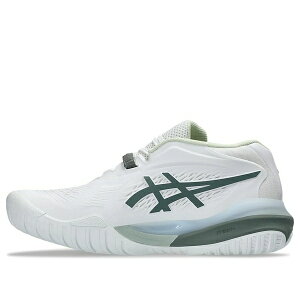 ASICS �A�V�b�N�X ���f�B�[�X �X�j�[�J�[ �y(WMNS) ASICS Gel-Resolution X Wide Tennis 'White Monument Blue' 1042A278-102�z �T�C�Y US_9(26.0cm)