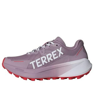 adidas �A�f�B�_�X ���f�B�[�X �X�j�[�J�[ �y(WMNS) adidas Terrex Agravic 3 Trail 'Preloved Fig Pure Ruby' JP9799�z �T�C�Y US_9(26.0cm)