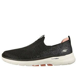 Skechers �X�P�b�`���[�Y ���f�B�[�X �X�j�[�J�[ �y(WMNS) Skechers Gowalk 6 Loafers Black 124502-BKPK�z �T�C�Y US_7(24.0cm)