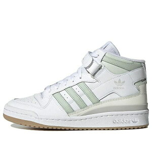 adidas �A�f�B�_�X ���f�B�[�X �X�j�[�J�[ �y(WMNS) adidas Originals FORUM Mid 'White Linen Green' GX4578�z �T�C�Y US_5.5(22.5cm)