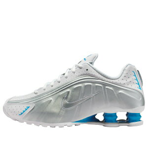 Nike �i�C�L ���f�B�[�X �X�j�[�J�[ �y(WMNS) Nike Shox R4 'White Blue Hero' AR3565-105�z �T�C�Y US_W_11.5