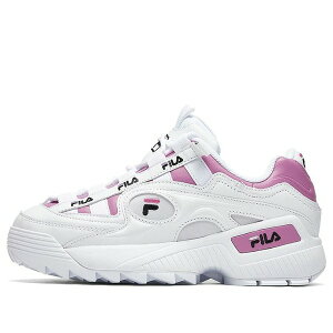 FILA �t�B�� ���f�B�[�X �X�j�[�J�[ �y(WMNS) FILA D-Formation sneakers white/purple F52W011402FWS�z �T�C�Y US_5(22.0cm)