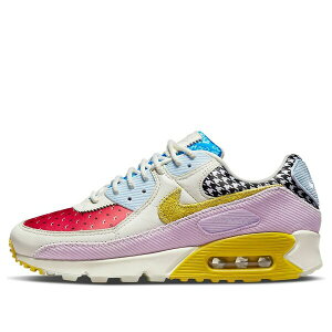 Nike �i�C�L ���f�B�[�X �X�j�[�J�[ �y(WMNS) Nike Air Max 90 'Patchwork' DM8075-100�z �T�C�Y US_7.5(24.5cm)