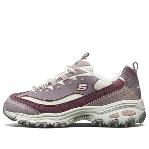 Skechers �X�P�b�`���[�Y ���f�B�[�X �X�j�[�J�[ �y(WMNS) Skechers D'lites 1.0 GS PurpleWhite 'Purple White' 13143-PRW�z �T�C�Y US_7(24.0cm)