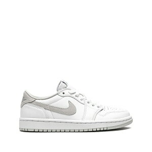 �W���[�_�� ���f�B�[�X �X�j�[�J�[ �V���[�Y Air jordan 1 low og neutral grey sneakers White
