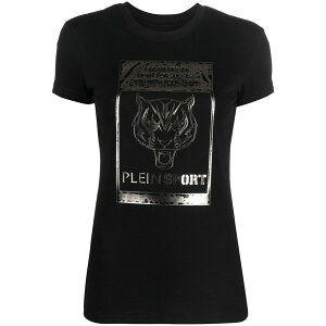 �v���C���X�|�[�c ���f�B�[�X T�V���c �g�b�v�X Sexy pure-fit tiger t-shirt Black