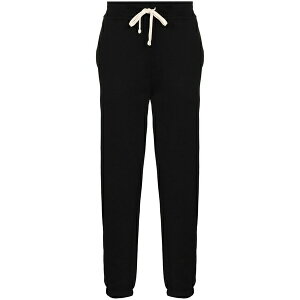 �����t���[���� �����Y �J�W���A���p���c �{�g���X Polo pony tapered track pants Black