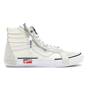 Vans �o���Y �����Y �X�j�[�J�[ �yVans Sk8-Hi Deconstructed Marshmallow�z �T�C�Y US_6.5(24.5cm) Marshmallow