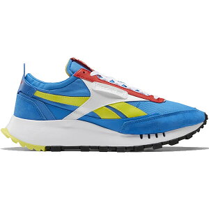 Reebok ���[�{�b�N �����Y �X�j�[�J�[ �yReebok Classic Leather Legacy Dynamic Blue Yellow�z �T�C�Y US_5(23.0cm) Dynamic Blue/Horizon Blue-Instinct Red