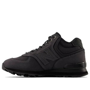 New Balance �j���[�o�����X �����Y �X�j�[�J�[ �yNew Balance 574 High 'Triple Black' U574HMA�z �T�C�Y US_10(28.0cm)