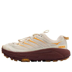 HOKA ONE ONE �z�J�I�l�I�l �����Y �X�j�[�J�[ �yHOKA ONE ONE Mafate Three2 'Vanilla Varsity Burgundy' 1141572-VVR�z �T�C�Y US_5(23.0cm)