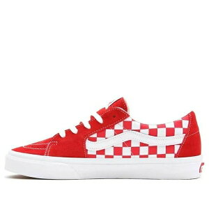 Vans �o���Y �����Y �X�j�[�J�[ �yVans SK8-Low 'Checkerboard - Racing Red' VN0A4UUK4W9�z �T�C�Y US_9(27.0cm)