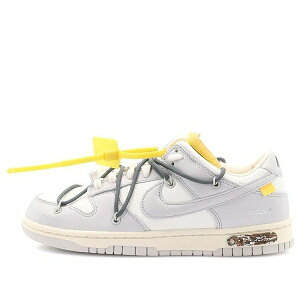 Nike �i�C�L �����Y �X�j�[�J�[ �_���N �yNike x Off-White Dunk Low 'Lot 41 of 50' DM1602-105�z �T�C�Y US_10.5(28.5cm)