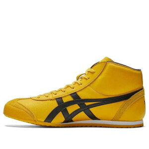 Onitsuka Tiger �I�j�c�J�^�C�K�[ �����Y �X�j�[�J�[ �yOnitsuka Tiger Mexico Mid Runner 'Yellow Black' 1183B577-751�z �T�C�Y US_7(25.0cm)