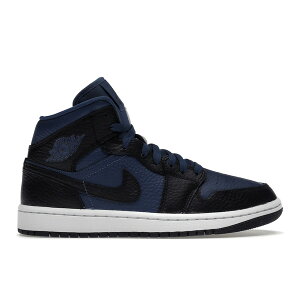 Jordan W[_ fB[X Xj[J[ yJordan 1 Mid Split French Blue (Women's)z TCY US_W_10 Black/French Blue-White