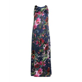 キタジ レディース ワンピース トップス Long dresses Navy blue