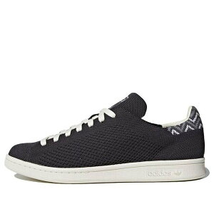 adidas �A�f�B�_�X �����Y �X�j�[�J�[ �yadidas originals Stan Smith Primeknit Black/White CQ2651�z �T�C�Y US_8.5(26.5cm)
