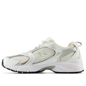 New Balance �j���[�o�����X �����Y �X�j�[�J�[ �yNew Balance 530 'White Metallic Silver Cream' MR530SGA�z �T�C�Y US_6(24.0cm)