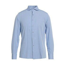 【送料無料】 エゴン フォン フュルステンベルク メンズ シャツ トップス Shirts Light blue