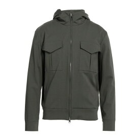 【送料無料】 エイチエスアイオー メンズ パーカー・スウェットシャツ アウター Sweatshirts Military green