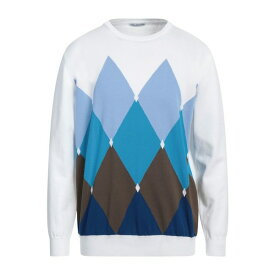 【送料無料】 アルバス メンズ ニット&セーター アウター Sweaters White