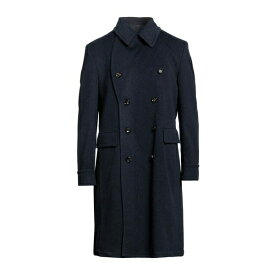 【送料無料】 ルイジ・ビアンキ・マントヴァ メンズ ジャケット＆ブルゾン アウター Coats Navy blue