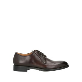 【送料無料】 カンパニーレ メンズ ドレスシューズ シューズ Lace-up shoes Dark brown