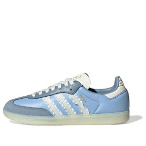 adidas �A�f�B�_�X ���f�B�[�X �X�j�[�J�[ �y(WMNS) adidas Samba 'Ruffle Stripes Pack Clear Sky' JR8829�z �T�C�Y US_W_10.5
