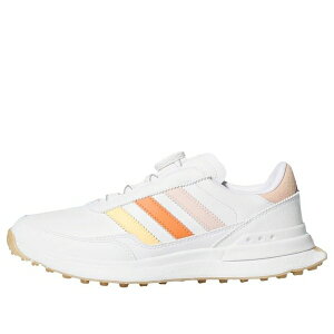 adidas �A�f�B�_�X ���f�B�[�X �X�j�[�J�[ �y(WMNS) adidas S2G 26 Boa Spikeless Golf 'White Blush Pink' JR1891�z �T�C�Y US_7.5(24.5cm)