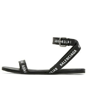 Balenciaga �o�����V�A�K ���f�B�[�X �X�j�[�J�[ �y(WMNS) Balenciaga Sports sandals 'Black White' 630038WBAE11090�z �T�C�Y US_5(22.0cm)