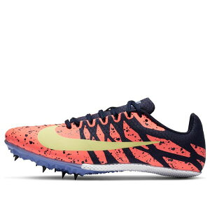 Nike �i�C�L ���f�B�[�X �X�j�[�J�[ �y(WMNS) Nike Air Zoom Rival S 9 Spikes 'Paint Splatter Bright Mango Zitron' 907565-801�z �T�C�Y US_7.5(24.5cm)