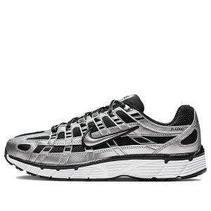 Nike �i�C�L ���f�B�[�X �X�j�[�J�[ �y(WMNS) Nike P-6000 'Metallic Silver Black White' BV1021-013�z �T�C�Y US_W_12.5