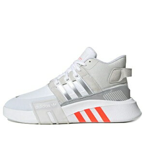 adidas �A�f�B�_�X ���f�B�[�X �X�j�[�J�[ �y(WMNS) adidas originals EQT Bask Adv V2 'White Gray Silver' FW5349�z �T�C�Y US_6(23.0cm)