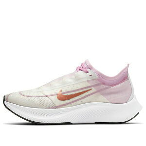 Nike �i�C�L ���f�B�[�X �X�j�[�J�[ �y(WMNS) Nike Zoom Fly 3 'White Light Arctic Pink Bronze' AT8241-103�z �T�C�Y US_7(24.0cm)