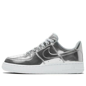 Nike �i�C�L ���f�B�[�X �X�j�[�J�[ �y(WMNS) Nike Air Force 1 SP 'Liquid Metal - Chrome' CQ6566-001�z �T�C�Y US_W_15.5