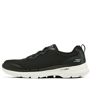 Skechers �X�P�b�`���[�Y ���f�B�[�X �X�j�[�J�[ �y(WMNS) Skechers Go Walk 6 'Black White' 124531-BKW�z �T�C�Y US_5(22.0cm)