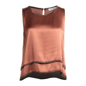 【送料無料】 カフェノワール レディース カットソー トップス Tops Tan